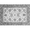 thumbnail image 1 of Ahgly Company Indoor Rectangle Abstract Gray Modern Area Rugs, 4' x 6', 1 of 4