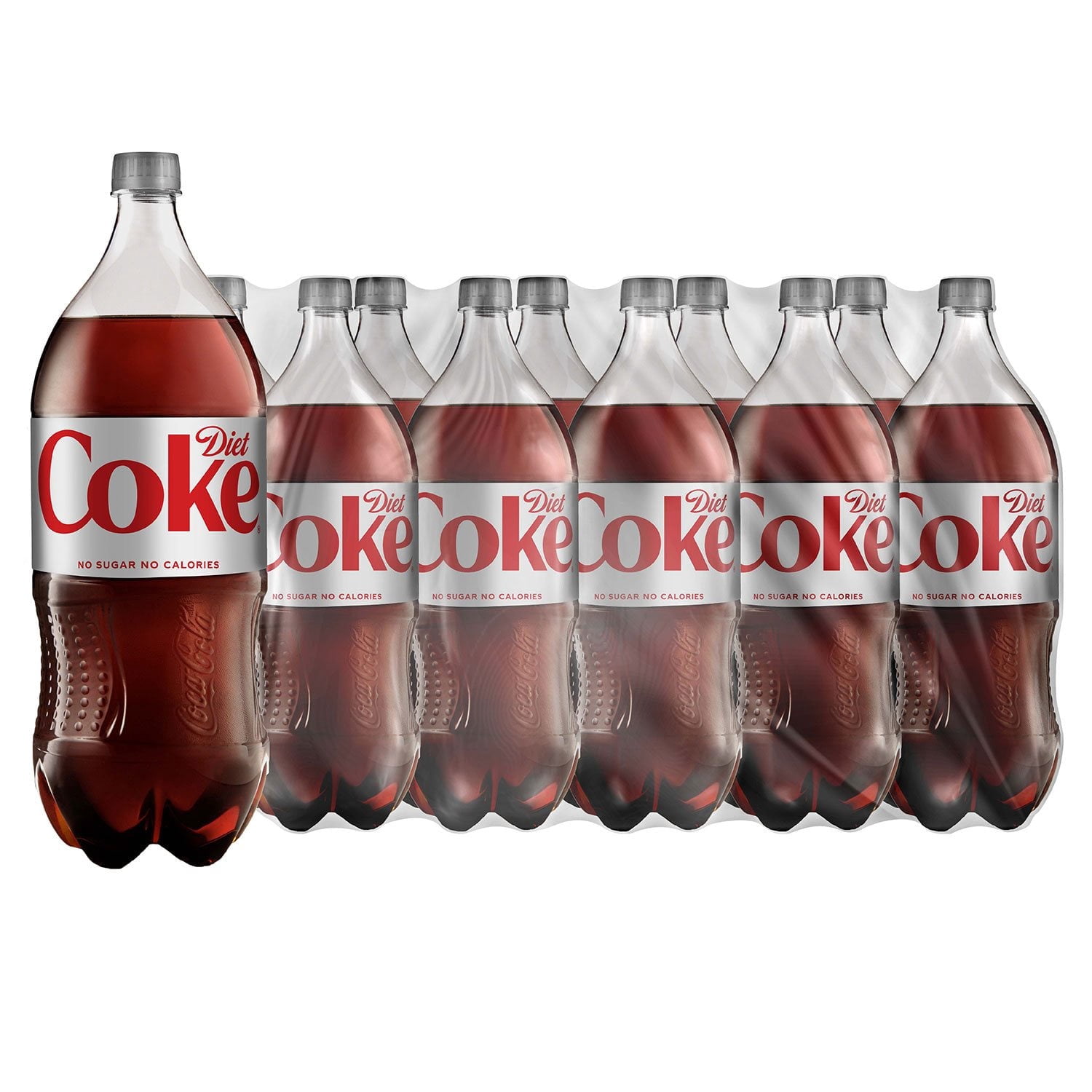 Diet Coke, No Calories Soft Drink, 1.75 lt, Plastic Bottle