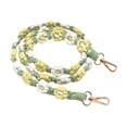 thumbnail image 1 of Purse Strap Replacement,Cute Flower Woven Mobile Phone Lanyard for Women,Purse Strap Replacement Crossbody Bag Strap,Handmade Boho Rope Macrame Key Chain Lanyard,Oblique Cross G, 1 of 9