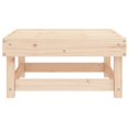 thumbnail image 2 of vidaXL Tabouret de Jardin en Bois Massif de Pin, 2 of 5