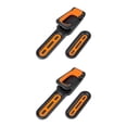 thumbnail image 1 of Thinsony Convenient Wall Mount Bike Rack Vertical Cycling Holder for Easy Bicycle Storage Black Orange 35.5x7.5x17.5cm 2Set, 1 of 6