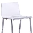 thumbnail image 3 of Plata Import Clear Counter Stool Chrome Legs - SET OF 2, 3 of 4