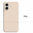 thumbnail image 1 of For iPhone 16 Case For iPhone 16 Plus 16 Pro Max Cover TPU Shockproof Liquid Silicone Phone Case Protective Cover For iPhone 16 Pink For iPhone 16 Plus, 1 of 6