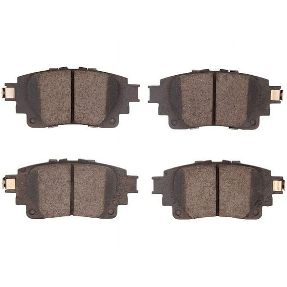 Rear Brake Pad Set - Compatible with 2019 - 2022 Toyota Corolla Base Hatchback - Dynamic Friction
