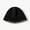 Black, variant on Herrnalise Men's And Women's Winter Warm Head Protection Solid Color Knitted Hat With Stitching Contrast Color Cap
