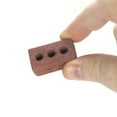 thumbnail image 3 of TIMIFIS Jouets Nouveaux 56 Pcs Mini Briques de Ciment Cendré Construisez Votre Propre Petit Mur Mini Briques Rouges Jouets de Sport et de Plein Air, 3 of 8