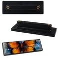 thumbnail image 2 of HemaKayy 4 Pack 3.6" Decorative Cabinet Pulls - Durable & Long-lasting | Easy Installation | Elegant & Stylish Decor for Home, Kitchen Furniture Handles | Orange Butterfly Blue Ink Oil Painting, 2 of 5