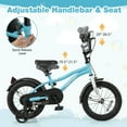 thumbnail image 6 of Costway 14" Kids Bike for 3-5 Years Old Boys & Girls with Adjustable Seat Handbrake Reflectors Blue, 6 of 10