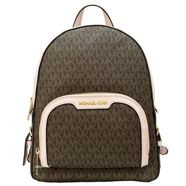 Michael Kors Womens Jaycee Medium Logo Backpack 35S2G8TB2B-424 (Powder Blush)