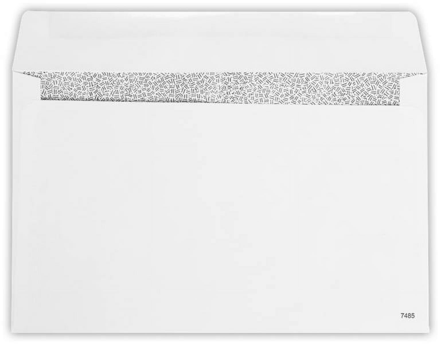 LUXPaper 5 3/4 x 9 1/4 Envelopes, White, 50/Pack