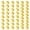 Gold color, variant on Necvior Pack Of 50 Square Treat Boxes 3x3Inch Candy Case For Birthday Wedding Christmas