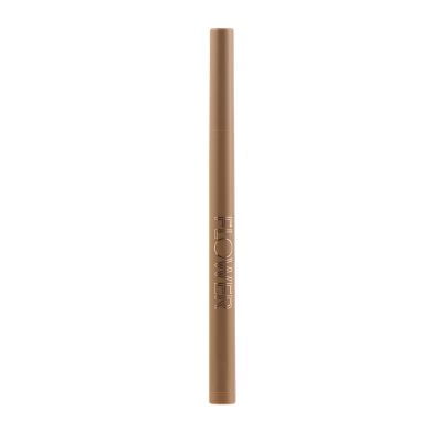 Flower Beauty Brow Vixen Tattoo Effect Stain - A prueba de manchas, 12 horas de maquillaje para cejas con aplicador con punta de cincel, contiene aloe vera y vitamina E (marrón suave)