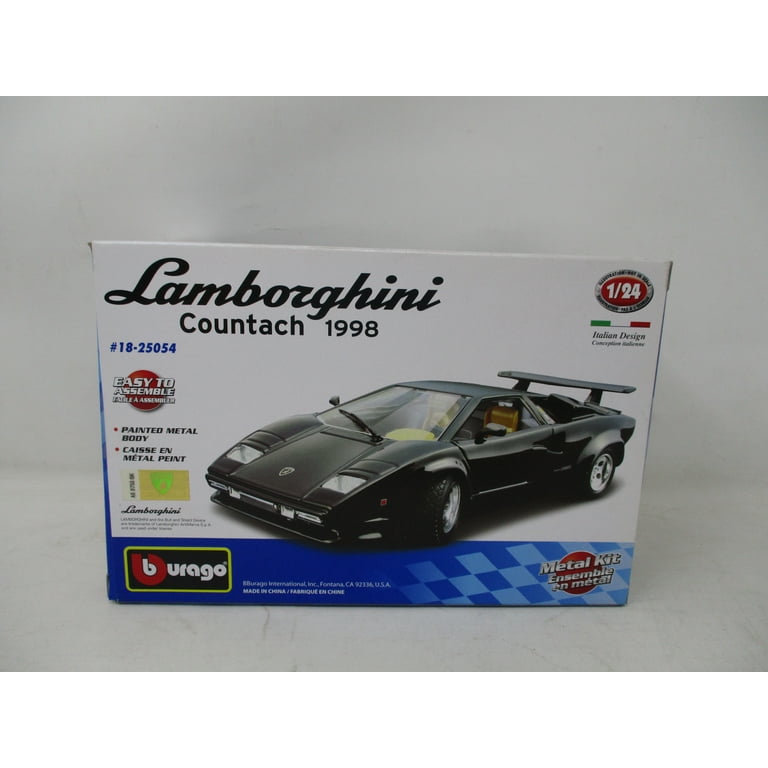 Burago 1998 Lamborghini Countach 1:24 - Walmart.com