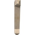 thumbnail image 2 of Ekena Millwork 5 1/2"W x 28"D x 36"H Traditional Craftsman Smooth Bracket, Douglas Fir, 2 of 13