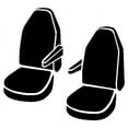 thumbnail image 2 of Fia Inc. SP88-24 BLACK FIASP88-24 BLACK 03-12 EXPRESS/SAVANNA SP SEAT COVER BUCKETS BLACK, 2 of 3