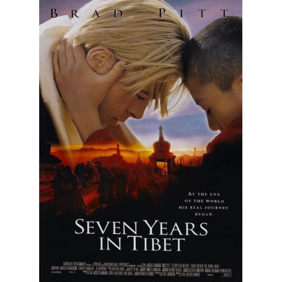 Seven Years In Tibet Poster Wall Decor Art 27inx40in for any room 27x40 Square Adults Z Posters