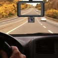 thumbnail image 1 of COFEST 3 Channel Dash Cam Front and Rear Inside， HD 1080P Dash Camera， 170°+120° Wide Angle， IR Night Vision， Loop Recording， Motion Detection Black, 1 of 9