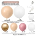 thumbnail image 5 of Pink DIY Balloon Garland Arch Kit for Birthday Party, Christmas, and Home Decorations - 105 Pcs_Perfect Gift, 5 of 5