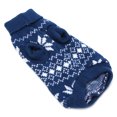 thumbnail image 3 of Christmas Pet Dog Puppy Snowflake Knit Sweater Hoody Clothes Costume  Gifts, 3 of 3