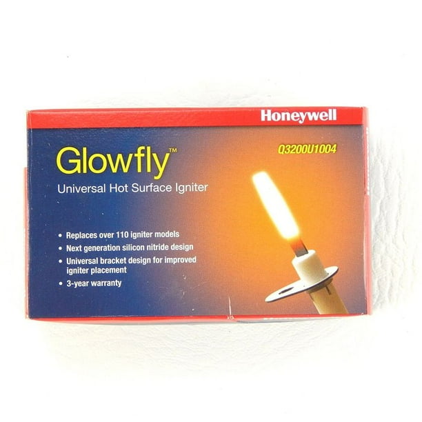 Honeywell Q3200U1004 Glowfly Universal Hot Surface Ignitor (Single