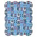 thumbnail image 2 of Denim Double Wedding ring Throw 50"W x 60"L, 2 of 2