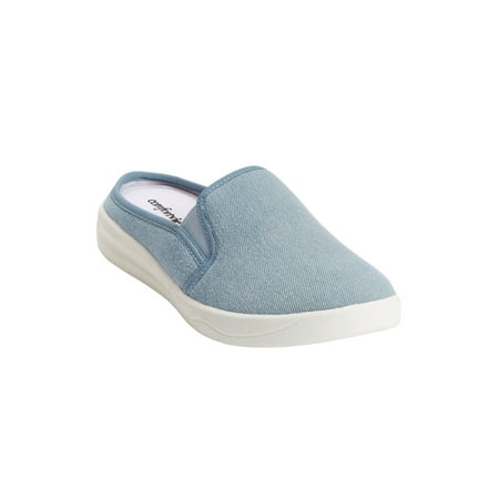 

Comfortview Women s Wide Width The Camellia Sneaker Mule Sneaker