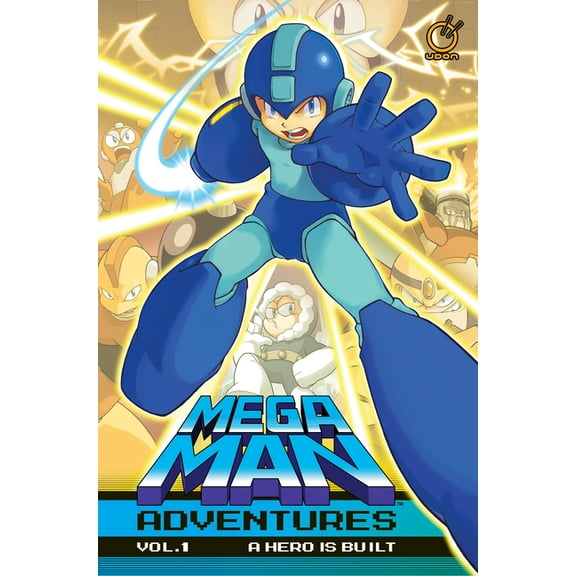 Mega Man Adventures Volume 1: A Hero Is Built, (Hardcover)