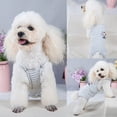thumbnail image 4 of Cheers.US Dog Diaper Striped Sanitary Pantie Suspender Washable Reusable Puppy Sanitary Panties Cute Pet Underwear Diaper Jumpsuits for Female Dogs, 4 of 15