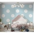 thumbnail image 7 of Tiptophomedecor Abstract Wallpaper Wall Mural - Blue Sweetness, 7 of 7