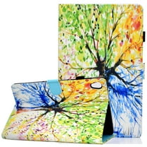 Lenovo Tab M10 HD (2nd Gen) 10.1 Case TB-X306X TB-X306F, Allytech Slim Shell Shockproof Auto Sleep Wake Protection Kickstand TPU Back Cover for Lenovo Tab M10 HD 10.1" 2020,Colorful Tree