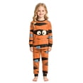 thumbnail image 2 of Leey-World Halloween Pajamas for Toddlers Toddler Boys Girls Pajamas Snug Fit Halloween Graphic Long Sleeve Top and Pants 2 Piece Pjs Set, 2 of 9