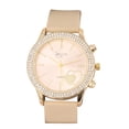 thumbnail image 2 of Simone Chic Valentine's Day Beautiful Ladies I Love You Forever 6 pc Jewerly Set with Colorful Rubber Band Bling Watch - Matching Earrings and Heart Pendent Necklace - ST10370 (Gold Luggage), 2 of 7