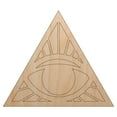 thumbnail image 1 of All Seeing Eye of Providence Wood Shape Unfinished Piece Cutout Craft DIY Projects - 4.70 Inch Size - 1/4 Inch Thick, 1 of 7