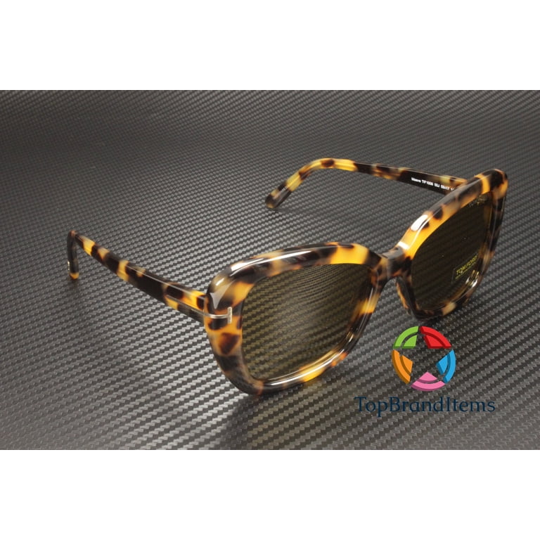 BNIB Tom Ford FT1008 55J Plastic Havana Roviex Cat-Eye Sunglasses Brown $440 Tom Ford FT1008 55J Plastic Coloured Havana Roviex 55 mm  main image 2
