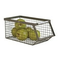 thumbnail image 2 of Wire Storage Basket - Stackable, 2 of 4