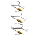 thumbnail image 4 of Likrtyny 3D Eyes Jig Head Con Hard Spoon Bait Jig Hook Per Esche Morbide (6cm 17g), 4 of 9