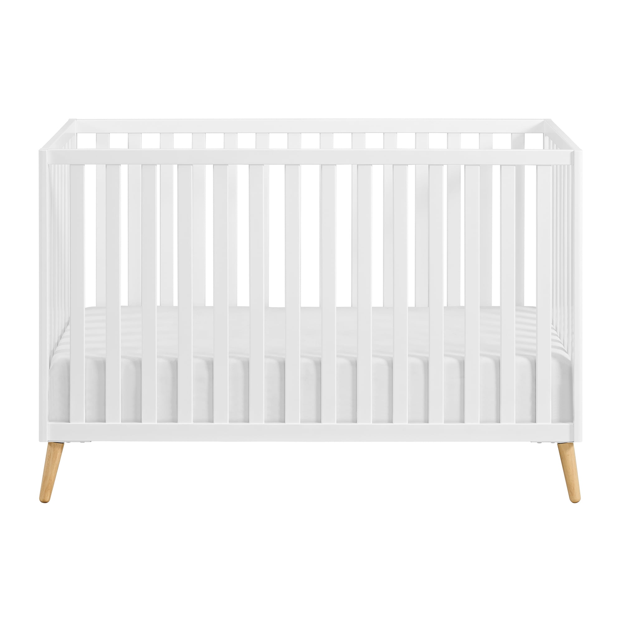 Oxford Baby Cozy Nest Convertible Island Crib Snow White / Natural