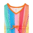 thumbnail image 2 of Wonder Nation Toddler Girl Crochet Kaftan Swim Coverup, Sizes 12M-5T, 2 of 3