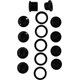 thumbnail image 2 of Juego De Tornillos De Plato De Acero Truvativ/15 Tornillos De 8 Mm Con Arandelas, 2 of 2
