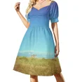 thumbnail image 2 of Vestido de manga corta I'm Banksy vestidos mujer verano cóctel de vestidos, 2 of 7