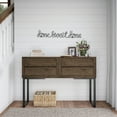thumbnail image 5 of Lavish Home Metal Home Sweet Home Decorative Word Art Wall Decor (Black), 5 of 8