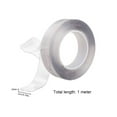thumbnail image 2 of QualitChoice Adhesive Tape Reusable Waterproof Transparent Tapes Removable Long Lasting Sticky Glass Mirror Sticker Bathroom Car Type 4 1Set, 2 of 6