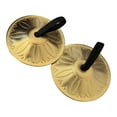 thumbnail image 2 of arctrm Belly Dancing Finger Cymbals Hand Cymbals Portable Percussion Equipment Children 2Pcs, 2 of 10