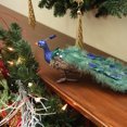 thumbnail image 2 of Northlight 13" Peacock Bird with Closed Tail Feathers Christmas Ornament - Green, 2 of 2