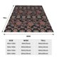 thumbnail image 3 of Balery Retro Floral Manta de Felpa Suave y Acogedora – Cobija de Franela Aterciopelada para Cama, Lavable y Cálida para Sofá, Mascotas, Transpirable-40"x30", 3 of 7