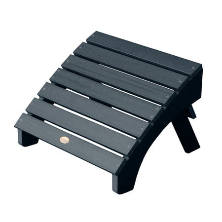 Highwood Folding Adirondack Ottoman - Outdoor, Eco-friendly, Synthetic Wood