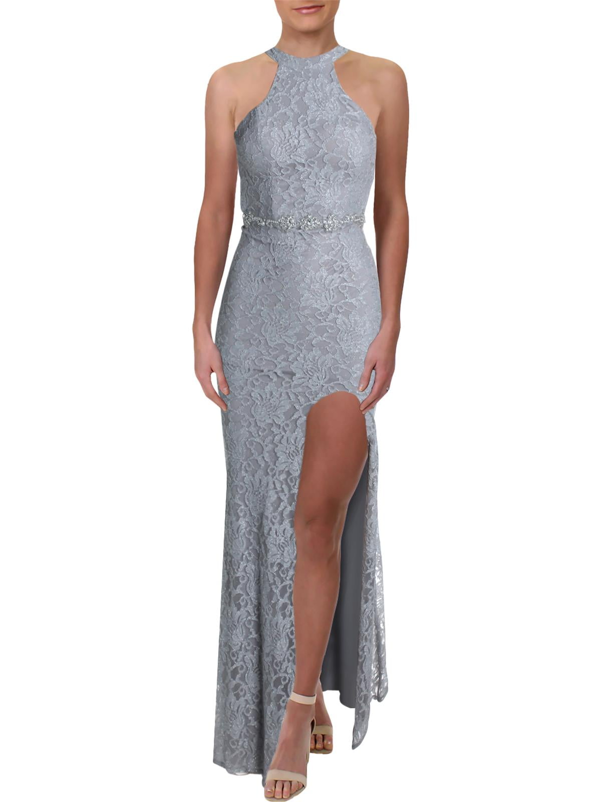 silver formal dresses for juniors