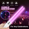 thumbnail image 2 of CAROOTU 15 Patterns Glow Sticks for Concert Night Party Decor Glowing Supplies Light, 2 of 7