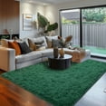 thumbnail image 2 of Socofuz 8'x10' Soft Fluffy Rugs for Living Room, Shaggy Carpet for Bedroom Play Room Home Decor Green, 2 of 9
