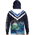 thumbnail image 6 of Personalized Salvador Hoodie & Sweater - Men & Women's El Salvador Shirt (Hoodie, 3XL), 6 of 10